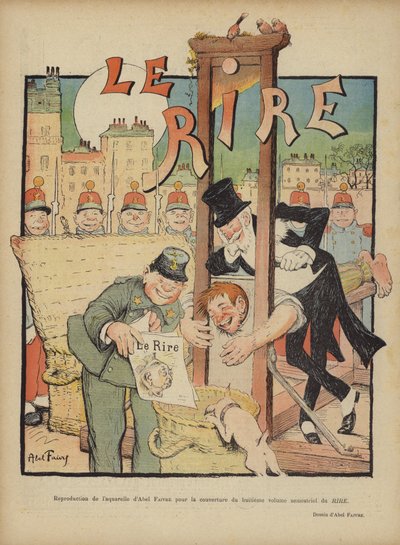Illustrasjon for Le Rire av Jules Abel Faivre