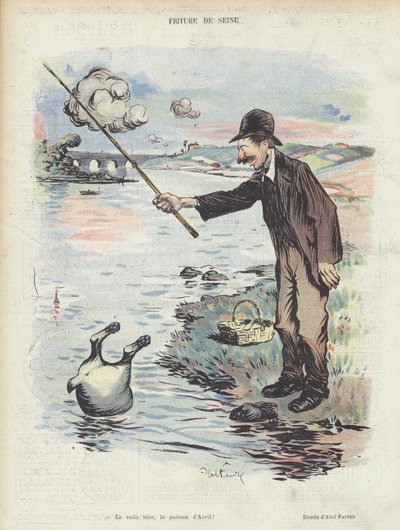 Illustrasjon for Le Rire av Jules Abel Faivre