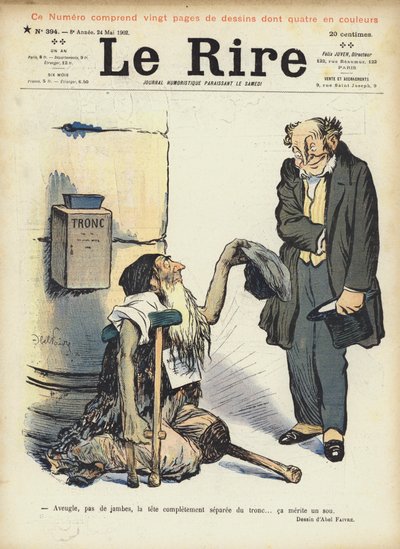 Illustrasjon for Le Rire av Jules Abel Faivre