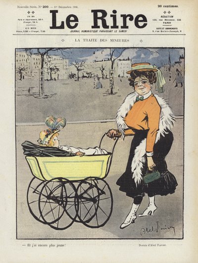 Illustrasjon for Le Rire av Jules Abel Faivre