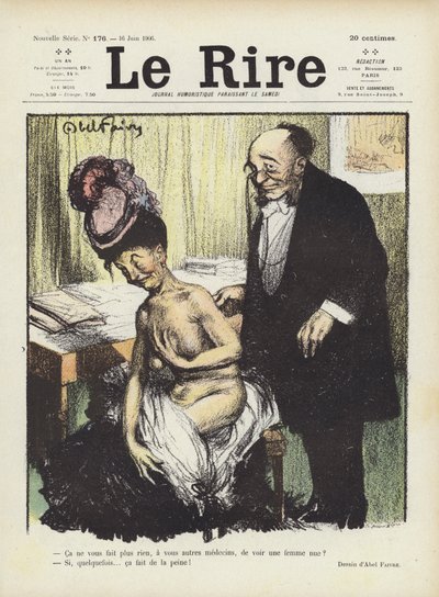 Illustrasjon for Le Rire av Jules Abel Faivre