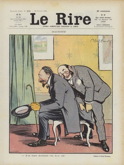 Illustrasjon for Le Rire av Jules Abel Faivre
