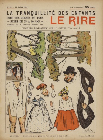 Illustrasjon for Le Rire av Jules Abel Faivre