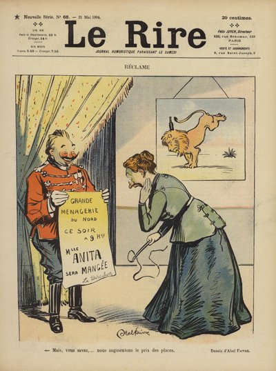 Illustrasjon for Le Rire av Jules Abel Faivre