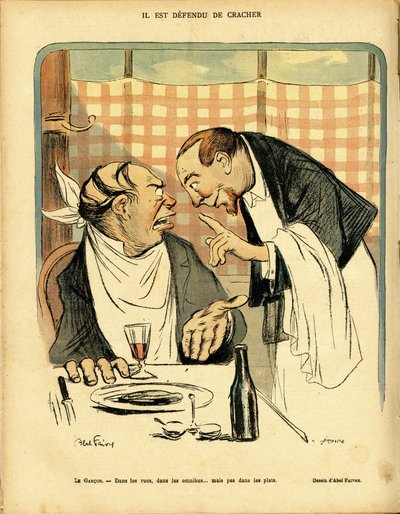 Illustrasjon av Abel Faivre (1867-1945) i Le Rire, nr. 297 av Jules Abel Faivre