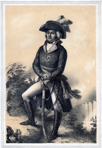 Jean-Baptiste Jourdan, marskalk av Frankrike, 1800-tallet. av Jules Alfred Vincent Rigo