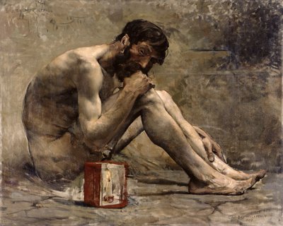 Diogenes, 1905 av Jules Bastien Lepage