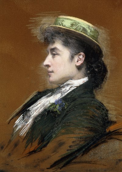 Portrett av Mme. Lebegue, av Jules Bastien Lepage
