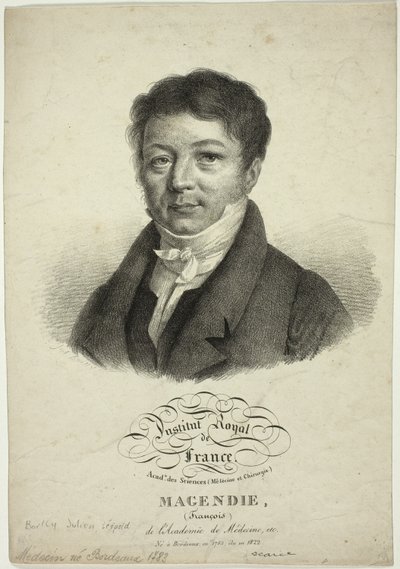 Portrett av François Magendie av Jules Boilly