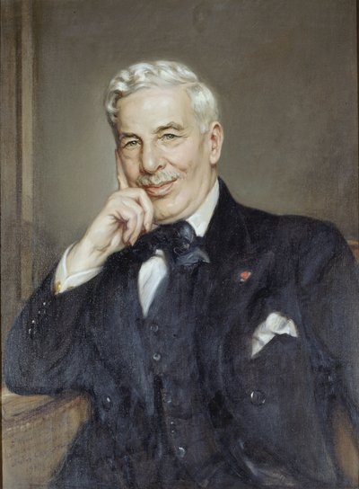 Portrett av Maurice Donnay 1859-1945, 1934. av Jules Cayron