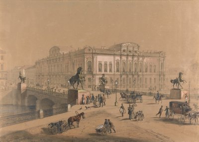 Beloselsky-Belozersky-palasset i St. Petersburg av Jules Charlemagne