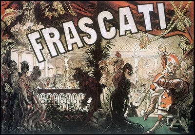Frascati plakat av Jules Cheret