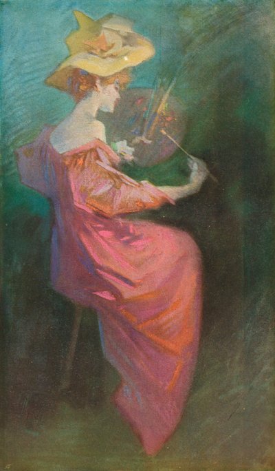 Maleri, c1893 av Jules Cheret