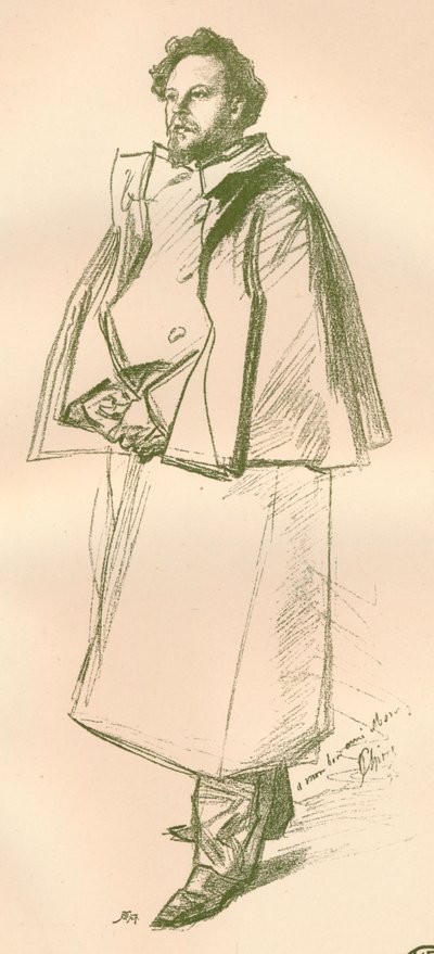 Portrett av Louis Morin, c1879 av Jules Cheret