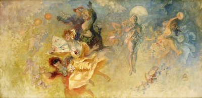 Maskeballen, av Jules Cheret