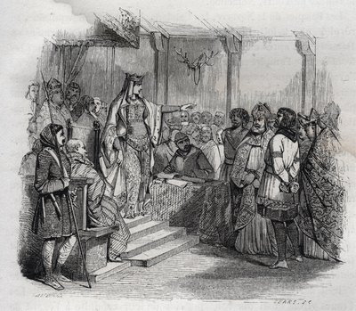 Ermengarde de Hesbaye (778-818) (Hermengarde of Hesbaye) had Bernard d