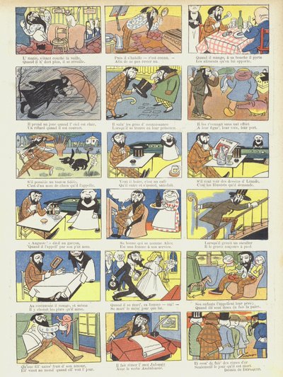 Illustrasjon for Le Rire av Jules Depaquit