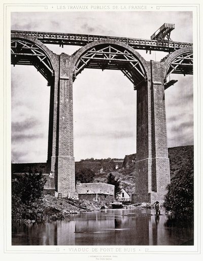 Viadukten av Pont de Buis, ca. 1876-1883 av Jules Duclos
