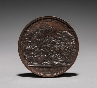 Medalje: Daniel Morgan revers. av Jules Dupré