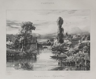 Utsikt nær Alençon av Jules Dupré