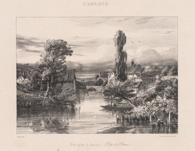 Utsikt tatt ved Alençon Utsikt tatt ved Alençon, 1839. av Jules Dupré