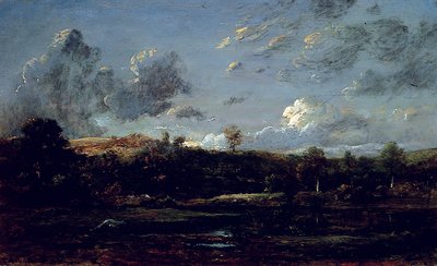 In the Landes, ca. 1841 (olje på lerret) av Jules Dupré