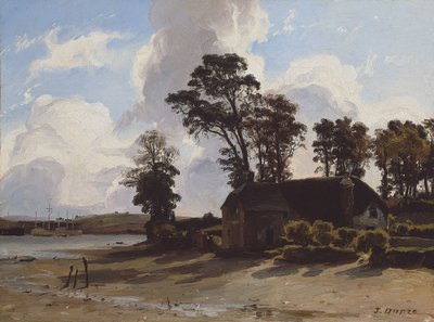 Elvemunningsgården av Jules Dupré