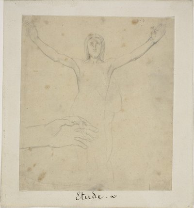 Studie for oppstandelse av Jules Elie Delaunay