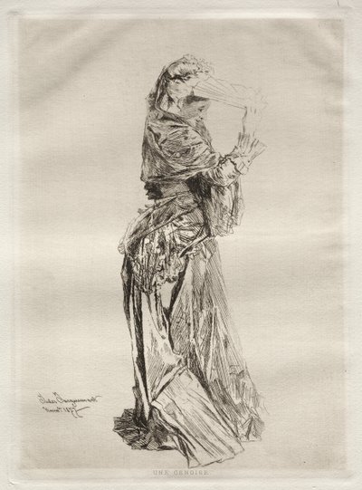A Genoise, 1877. av Jules Ferdinand Jacquemart