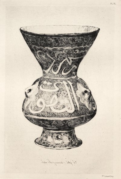 Historien om den keramiske kunsten: En beskrivende og filosofisk studie av keramikken ... Plate VII, 1877 av Jules Ferdinand Jacquemart