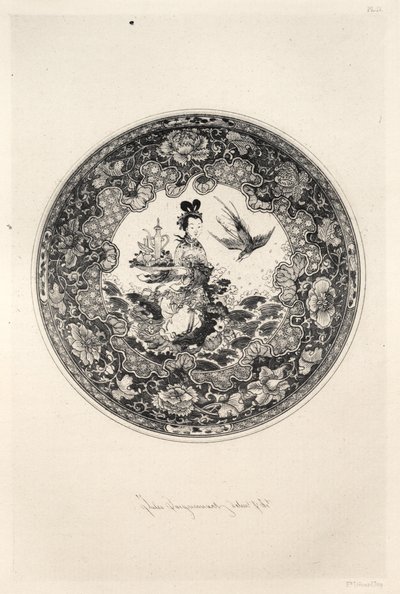 Historien om den keramiske kunsten: En beskrivende og filosofisk studie av keramikken ... Plate V, 1877. av Jules Ferdinand Jacquemart