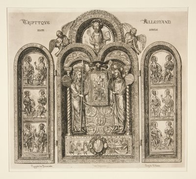 Tysk Triptych / Xllme av Jules Ferdinand Jacquemart