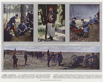 fransk hær av Jules Gervais Courtellemont