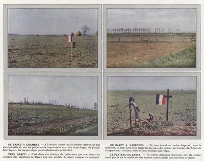 Fra Barcy til Chambry, Fra Barcy til Vareddes, Vers Barcy, Le Plateau de Barcy av Jules Gervais Courtellemont