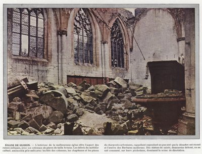 Huiron kirke av Jules Gervais Courtellemont