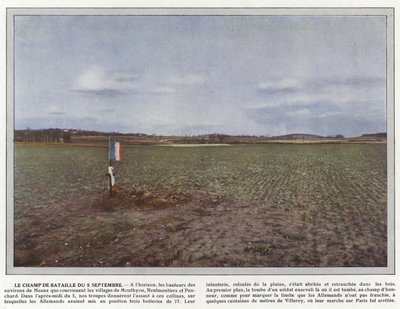 Slagmarken 5. september av Jules Gervais Courtellemont