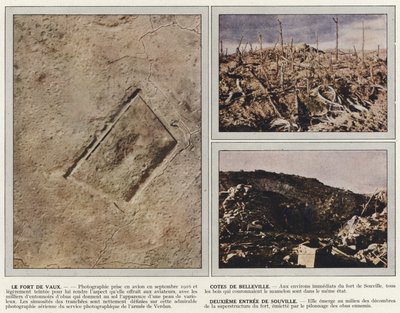 Fort de Vaux, Cotes de Belleville, andre inngang til Souville av Jules Gervais Courtellemont