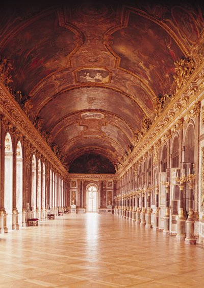 Galerie des Glaces (Speilhallen) 1678-84 av Jules Hardouin Mansart