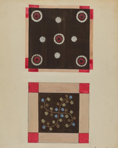 Knappeteppe, ca. 1936. av Jules Lefevere