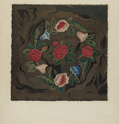 Hooked Rug, ca. 1936. av Jules Lefevere