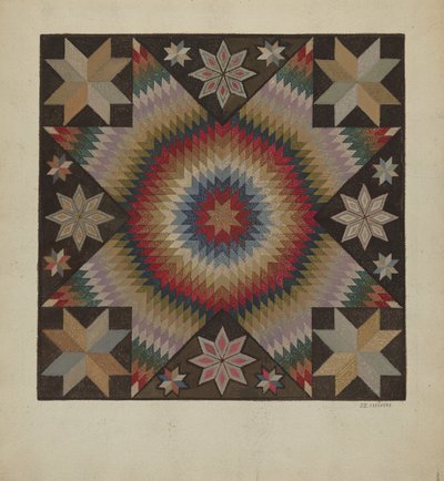 Hooked Rug, ca. 1936. av Jules Lefevere