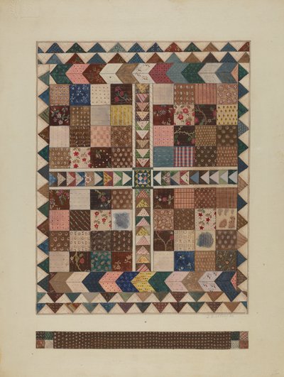 Patchwork Crib Quilt av Jules Lefevere