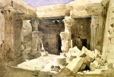 Pyramidene og sfinxen, Giza, Egypt, 1800-tallet av Jules Lemaitre