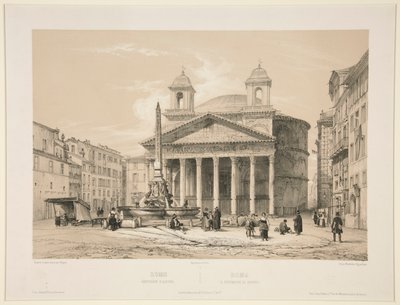 Roma, Pantheon d av Jules Monthelier