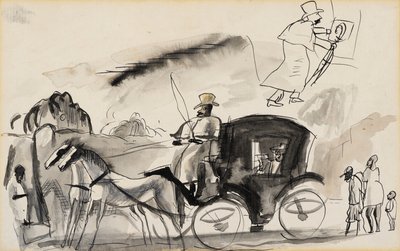 Figurer med førerhus av Jules Pascin