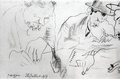 Paris-Köln av Jules Pascin