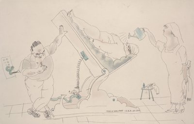 Reduksjon (fargeetsing) av Jules Pascin