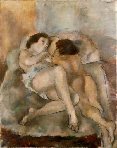 To nakenbilder av Jules Pascin