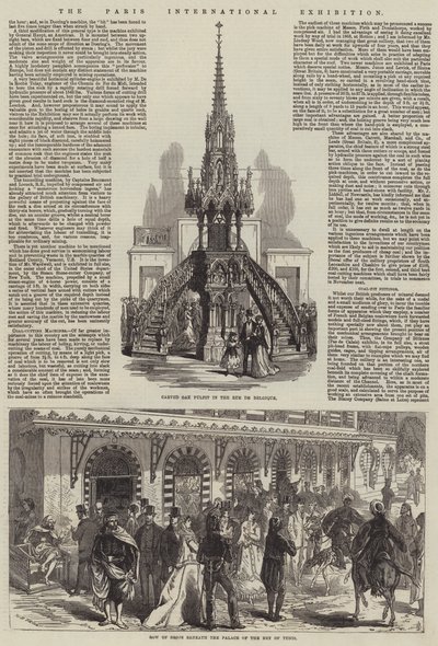Paris internasjonale utstilling av Jules Pelcoq
