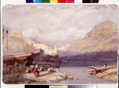 Landskapet i Nord-Italia av Jules Romain Joyant